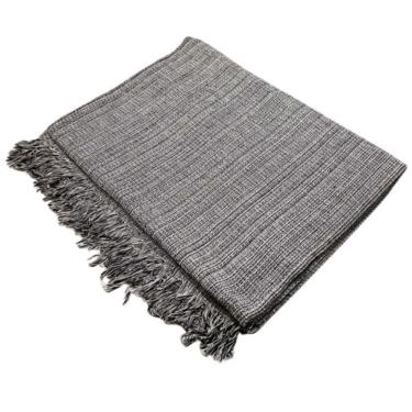 Imagem de Manta Para Sofá Cama Gigante Capa Protetor Sofa Retratil 2 E 3 Lugares Grande Terracota Preto Mesclado