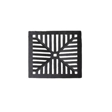 Imagem de Ralo Grelha Ferro Fundido Captação Esgoto Escoamento 20X20Cm