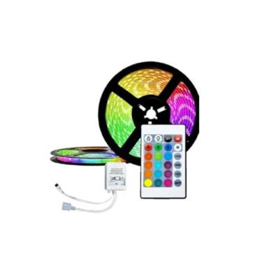 Imagem de Fita Led 5050 Rgb Colorida A Prova Dagua Luz Led 5mts - Lintian