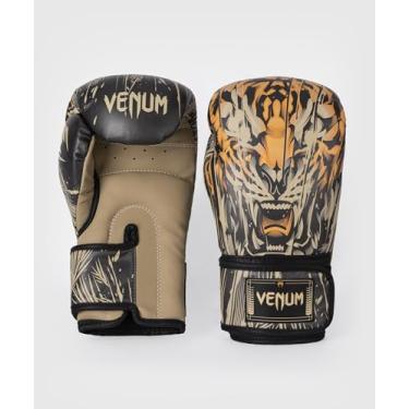 Imagem de Venum Luvas de boxe Tiger - preto/laranja neon - 400 ml