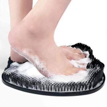 Imagem de Esfregadores de pés Alimois Esfoliador de pés para chuveiro com ventos
