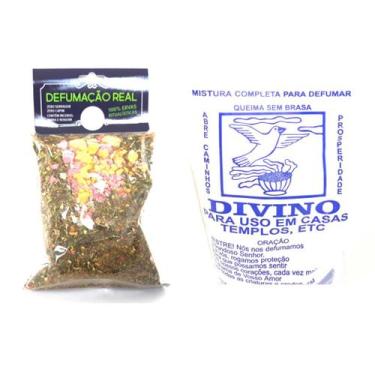 Imagem de Defumador Divino Mestre Sem Brasa Limpeza Caseiro Ervas Para Defumação