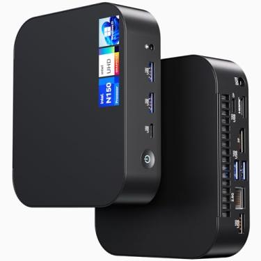 Imagem de Intel NUC 14 para ASUS NUC 14 Essential NUC14MNK Mini PC N150 CPU, 16GB RAM, 512GB SSD, Win 11 Pro, Wi-Fi 6E (Gig+), BT 5.3, PC comercial para educação, escritório, sinalização digital, POS, SMB e