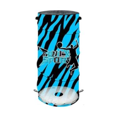 Imagem de Aymzbd Projeto de Treinamento de Basquete Obstáculo Bucket Sport Cone Cone Balling Development Football para Stadiums Sports School, Azul