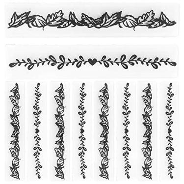 Imagem de Pastas de gravação de plástico 10 unidades duráveis ​​para fazer cartões DIY, ferramenta de artesanato de papel para scrapbooking para máquinas de gravação Criar designs de relevo