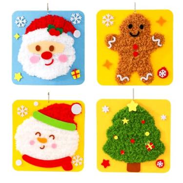 Imagem de PupuMiao Kit de costura para crianças, kit de costura de bordado faça você mesmo, projetos de costura de animais fofos, artesanato fácil com instruções em inglês, perfeito para iniciantes, meninas e