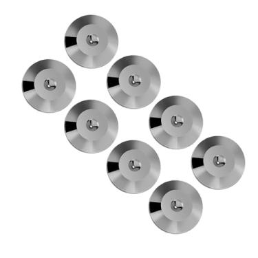 Imagem de Cryfokt Base de Choque para Alto-falante de Cobre Universal, Pés de Separação, Disco de Piso, Amplificador de Alto-falante, CD, DVD Player, Gravador de Toca-discos, 25 X 4 Mm, Pacote Com 8 Ouro