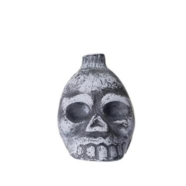 Imagem de Apito da morte asteca, design autêntico de caveira, mais de 125 decibéis, acabamento em pedra cinza