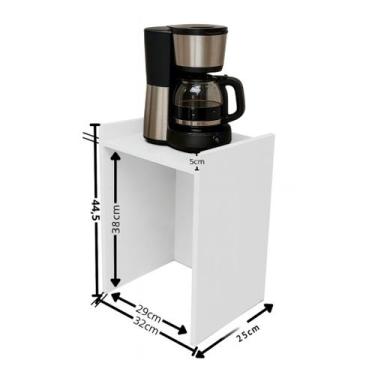 Imagem de Suporte organizador de bancada para cafeteira filtro eletroportáteis -