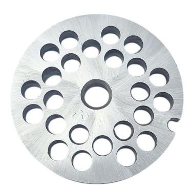 Imagem de Disco de moedor de carne boca 10 com furo 8mm 10/08 aço carbono rede p