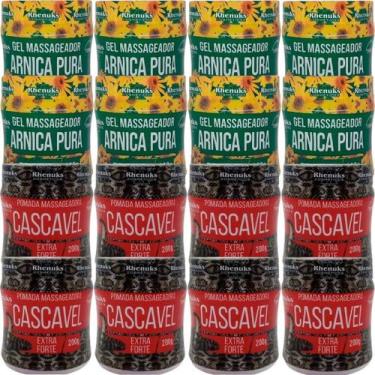 Imagem de Revenda 8 Gel Massageador Arnica Pura 200G 8 Pomada Cascavel - Rhenuks