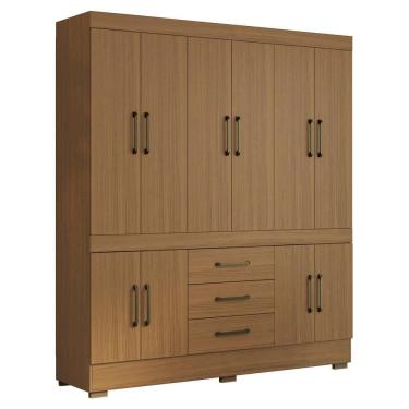 Imagem de Guarda Roupa Casal 10 Portas 179 Cm Monaco Atacama Armoveis