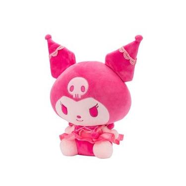 Imagem de Pelúcia Rosa De 30Cm Da Kuromi - Hello Kitty E Amigos
