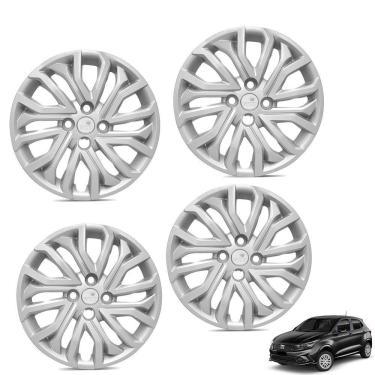 Imagem de Jogo De Calota Argo Cronos 2022 Aro 14 Cubo Baixo Prata