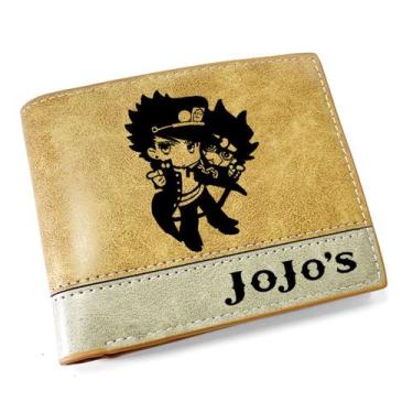 Imagem de Carteira Anime JoJo's Bizarre Adventures Leather para crianças - Yiwei