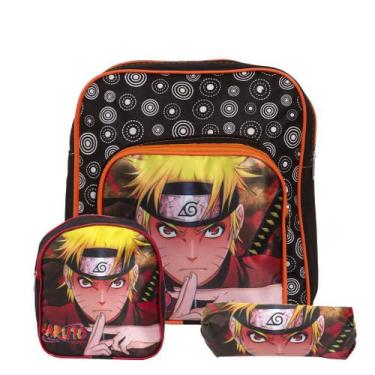 Imagem de Mochila Infantil Pequena Costa Naruto Reforçada Pre Escola - TOYS 2U