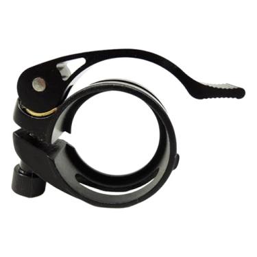 Imagem de Vaveren Abraçadeira de canote de selim de 41 mm, peça de reposição, liga de alumínio, abraçadeira para tubo de selim, fácil instalação para bicicletas