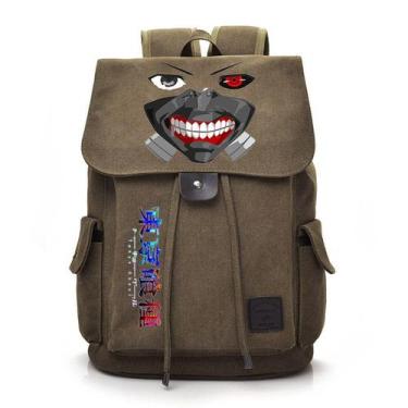 Imagem de Mochila Tokyos Ghouls Kanekis Kens Anime School Nylon 40cm - yiweisai