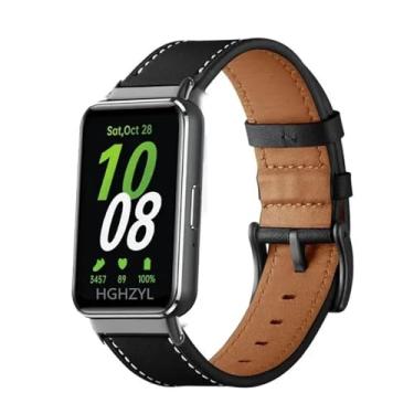 Imagem de Pulseira de couro para Samsung Galaxy Fit 3, acessórios de pulseira de substituição para Galaxy Fit 3, 1, para Galaxy Fit 3