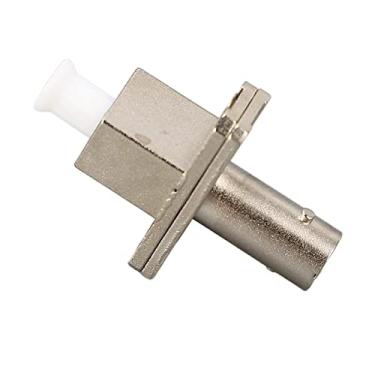 Imagem de Hyuduo Conector de Fibra óptica Fêmea ST para LC, Acoplador UPC de Baixa Perda, Luva Cerâmica 1310nm-1550nm para Redes de Comunicação, Adaptador de Alto Desempenho