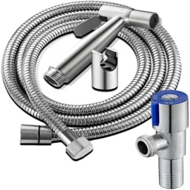 Imagem de Chuveiro de Banheiro com Rotação 360 Graus, Ducha Ajustável para Parede