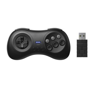 Imagem de ZEZEFUFU M30 2.4G Gaming Controller Wireless Gamepad 6-Button Gamepad for Sega Genesis Mini for Nintendo Switch