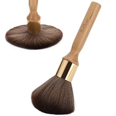 Imagem de Generic Escova Espanadora para Pescoço de Cabeleireiro, Ferramenta de Varredura de Cabelo Sem Fiapos de para Barbearias e Salões de Beleza, 9,1 X 3,5 pol., 1 Unidade (Cor Madeira)