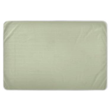 Imagem de Almofadas de cama lisas Celadon de cor sólida, laváveis, à prova d'água, laváveis para cama, sob almofadas para cama, laváveis para adultos