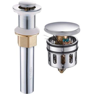 Imagem de Filtro anti-entupimento REGALMIX Pop Drain Chrome R085A-CP