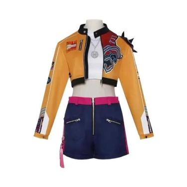 Imagem de Fantasia De Cosplay K-POP Rumi Para Crianças, Roupa De Halloween Para 