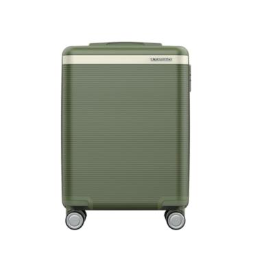 Imagem de Mala de Bordo Rígida ABS com Rodas 360 Graus, Cadeado TSA Integrado, Alça Retrátil em Alumínio, 10Kg, 55x35x23cm (Verde)