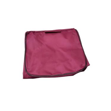 Imagem de Bolsa De Compras Saco Capa Para Carrinho De Feira Reforçado - 60 * 30cm, Ideal for Brazilian Supermarket Runs & Family Barbecue Supplies(Vinho)