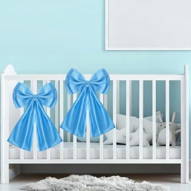 Imagem de PERIZIA 2 peças de decorações de laço grande, fio fino 33 × 61 centímetros decorações de arco para dia dos namorados, aniversário, despedida de solteira, chá de noiva, casamento (Bule)