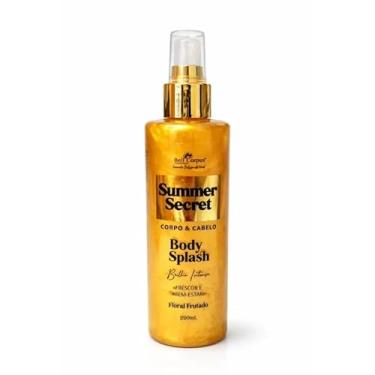 Imagem de Body Splash Summer Secret 200ml – Colônia Iluminadora com Brilho Intenso, Fragrância Floral Frutada e Frescor para Corpo e Cabelo