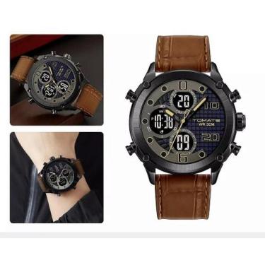 Imagem de Relógio de Pulso Esportivo Digital e Ponteiro Tomate MTX-019P