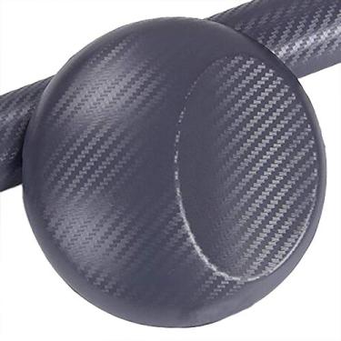 Imagem de Yctze 3d Adesivos de Carro Filme de Fibra de Carbono Envoltório Rolo Filme para Carro Em Relevo Auto-adesivo Variedade de Cores Material Seguro Decalques de (Cinza Escuro1)