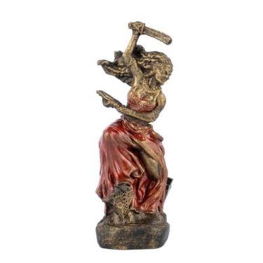Imagem de Escultura Iansã Dança dos Ventos Vintage em Resina 12 cm - Lua Mística