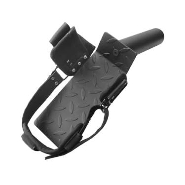 Imagem de harayaa Barra tibial para treinamento de força pernas, aparelho robusto para exercitar os músculos da panturrilha, ideal para academia em casa, viagens, para 2.8 Cm