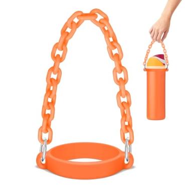 Imagem de BKBY Alça de alça de garrafa de água compatível com Owala Smoothsip Slider Caneca de café e garrafa de água Owala Freesip 680 g 947 g 1,134 g, suporte de acrílico forte seguro para corrida, corrida