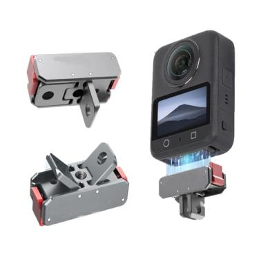 Imagem de Adaptador de montagem magnética para DJI OSMO Nano para ACTION 5 PRO/4/3, base de alumínio de liberação rápida, suporte de base de extensão