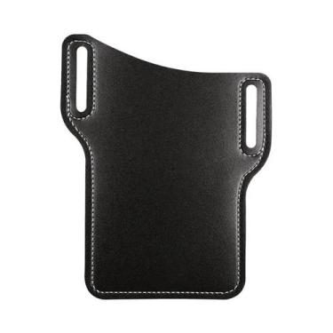 Imagem de Bolsa De Cintura Vintage Masculina Em Couro PU Com Clipe Para Telefone