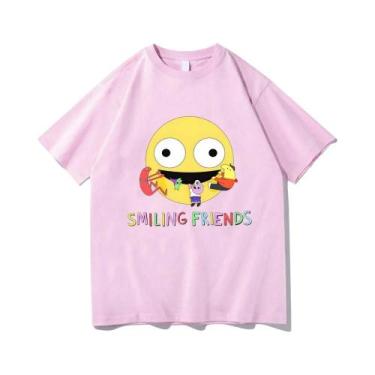 Imagem de Camiseta Masculina Engraçada Com Estampa De Desenho Animado De Amigos 