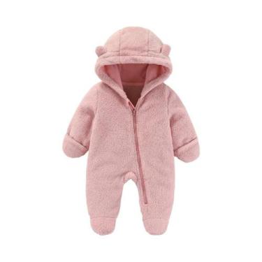 Imagem de Macacão De Flanela Para Bebê Recém-Nascido, Macio E Quente, Para Outon