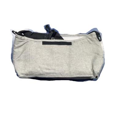 Imagem de Bolsa de pendurar portátil, adequada para carrinho de bebê, organizador para garrafa/copo de água/copo térmico/brinquedo/itens pequenos, cinza