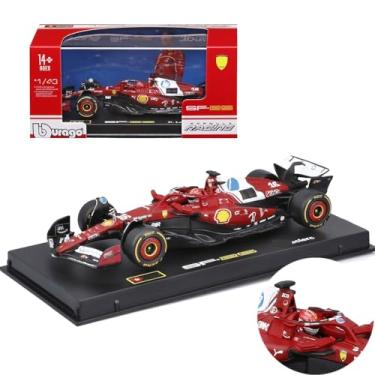 Imagem de HTLNUZD 2025 1/43 F1 SF25#16 Alloy Racing Formula Car Static Simulation DieCast Adult Collectible Model (Acrylic Case Packaging)