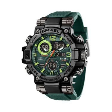 Imagem de Relógio Digital De Quartzo Estilo Militar Masculino Com Caixa De Liga 