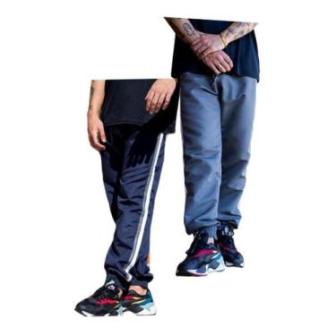 Imagem de 2 Calças Tactel Jogger Elastico Barra Inverno Esportiva 017 - J94, 1 a