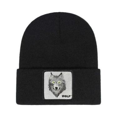 Imagem de Gorro Vintage De Hip Hop Para Homens E Mulheres Com Bordado De Caveira