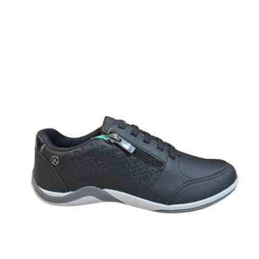 Imagem de Tênis Kolosh C3675 Feminino Preto Casual Confortável-Feminino