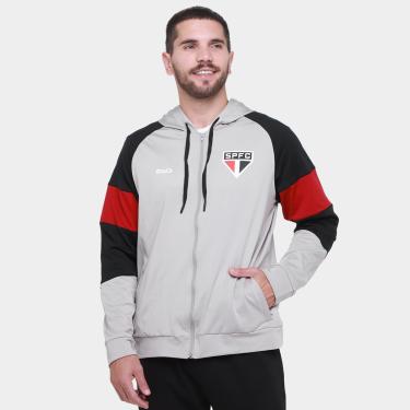 Imagem de Jaqueta C/ Capuz São Paulo Masculina-Masculino